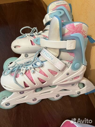 Ролики детские/взрослые, сумка в комплекте