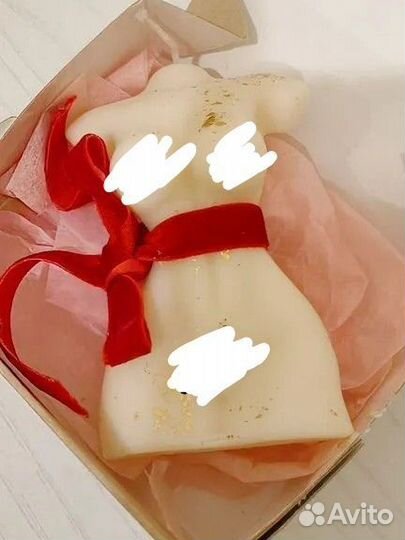 Ароматическая свеча ручной работы