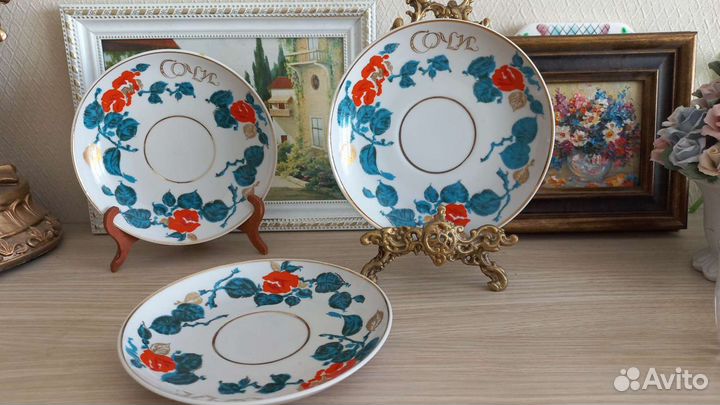 Блюдце лфз винтаж