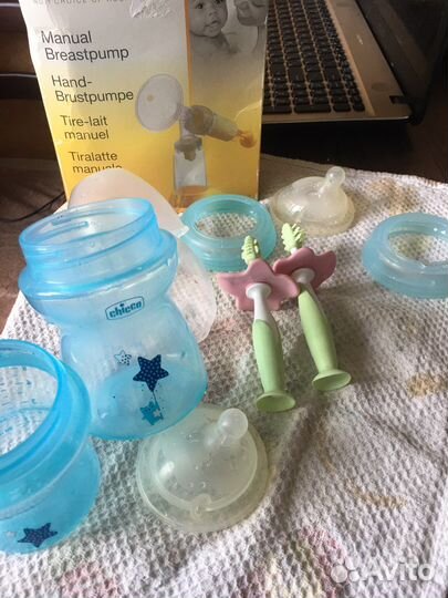 Набор Бутылочки Chicco medela roxy-kids