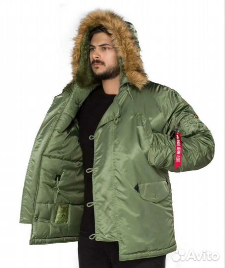 Парка Alpha Industries Regular Black