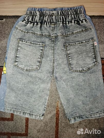 Шорты джинсовые