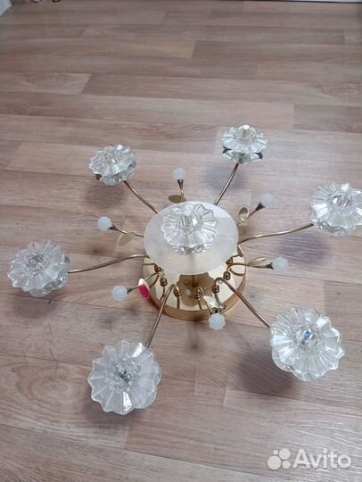 Люстра потолочная бу
