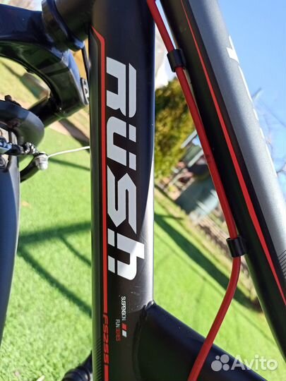 Горный подростковый велосипед rush FS 255