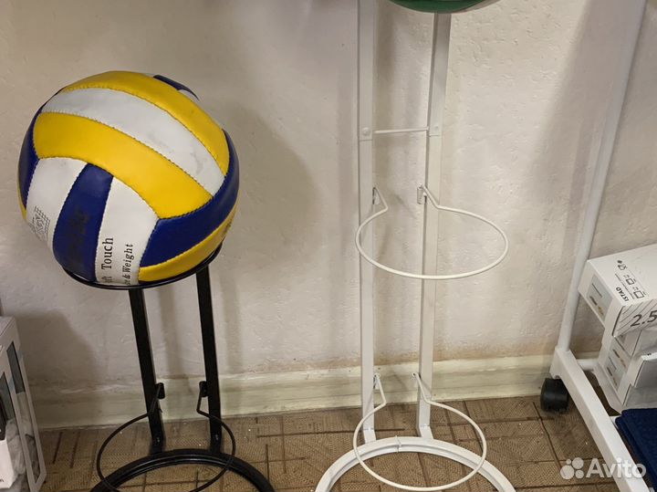 Подставка для мяча 2 шт черная