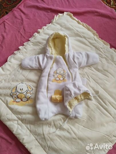 Конверт на выписку - весна осень