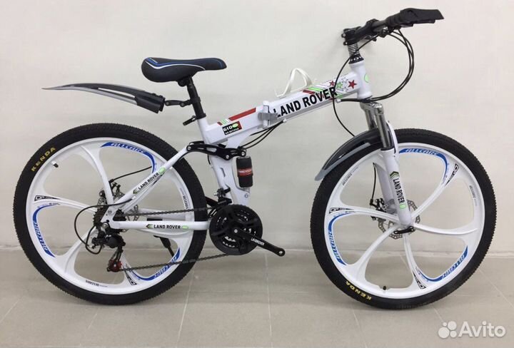 Ведосипед складной на литых дисках