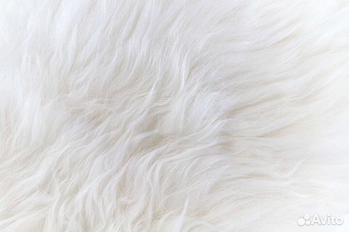 Овчина. Накидка 1 шт, натуральная, длинный ворс
