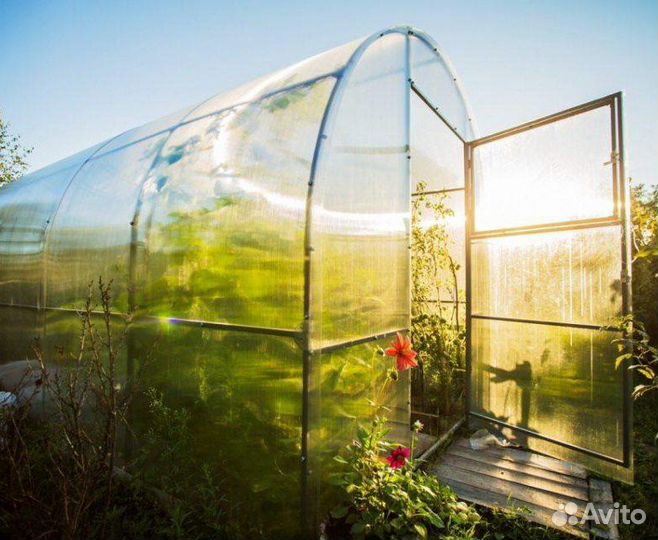 Опт теплица арочная и прямостенная