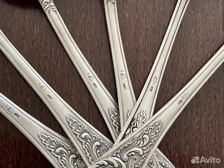 Серебряные столовые ложки