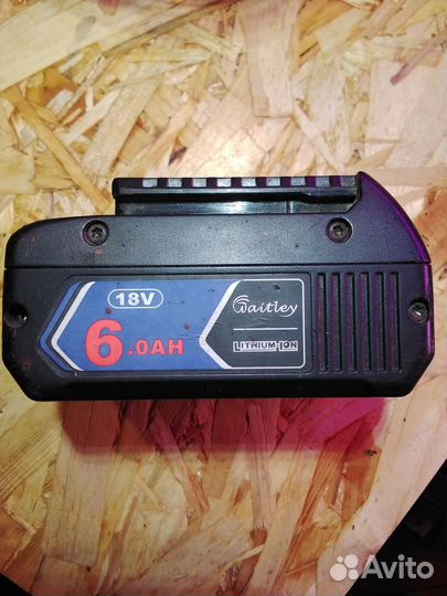 Аккумулятор bosch 6ah 18v
