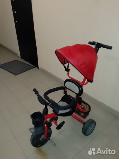 Детский трехколесный велосипед бу