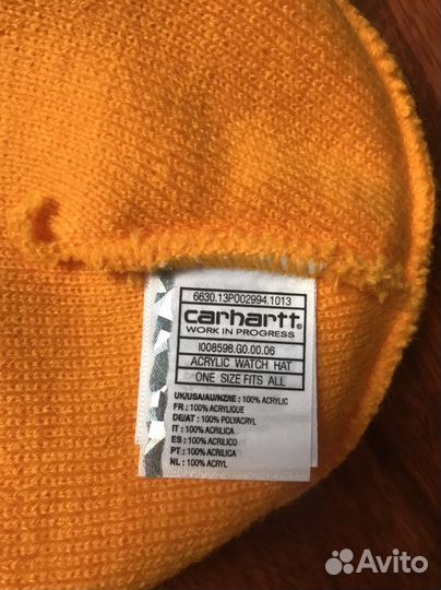 Carhartt шапка (Оригинал) Новая
