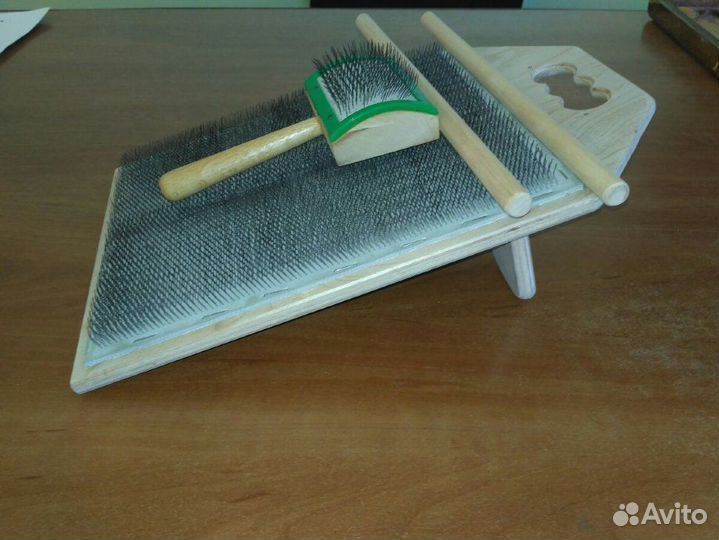Кардерная доска для шерсти