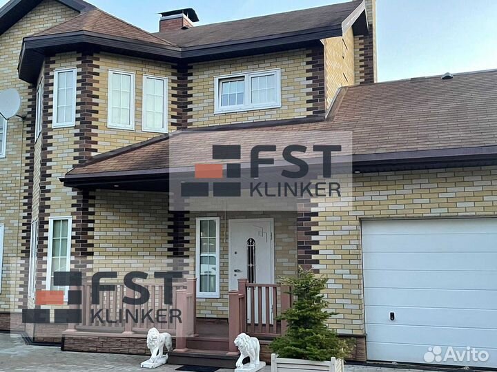 Гибкий кирпич / альтернатива мокрому фасаду