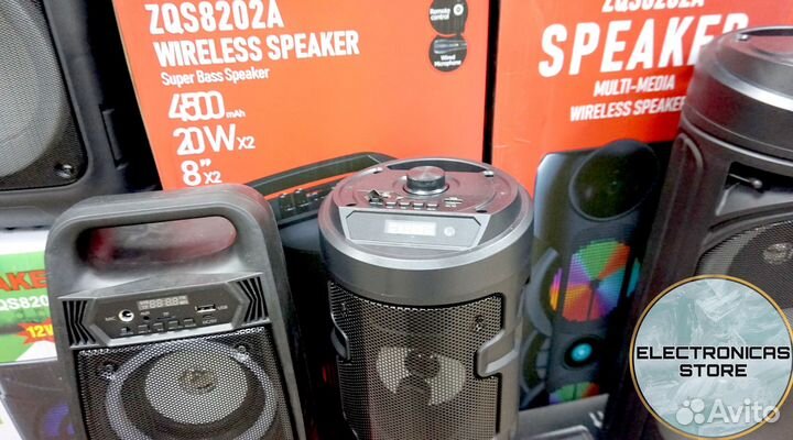 Музыкальная Колонка Большая BT Speaker ZQS4209
