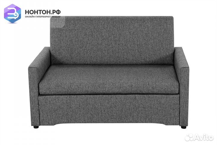 Диван выкатной Виктория-5 с кантом серый