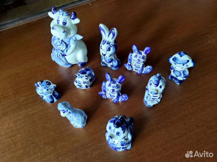 Статуэтки гжель