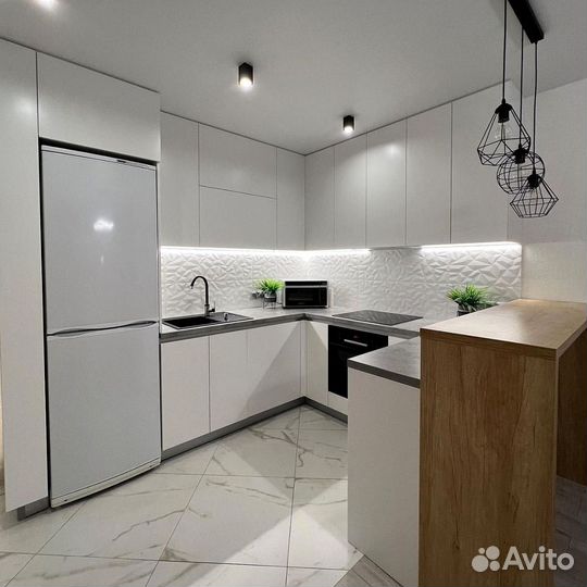 Кухонный гарнитур в стиле минимализм