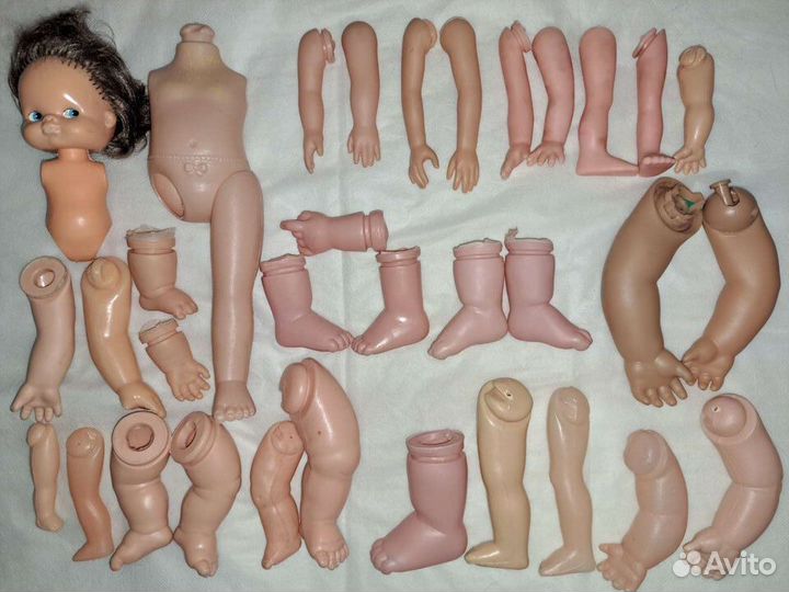 Тело и ручки от куклы Люды за