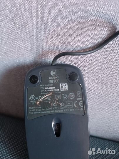 Компьютерная мышь logitech