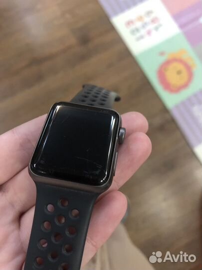 Часы apple watch 3 38 mm nike