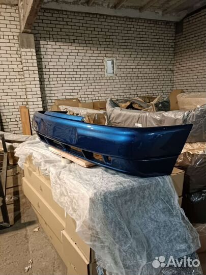 Бампер ваз 2110 сине - зелёный (капри)