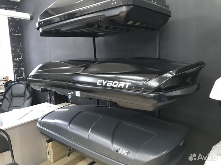 Автобокс Cybort F1 Чёрный глянец