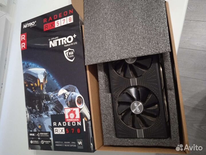 Sapphire radeon rx 570 nitro 8gb