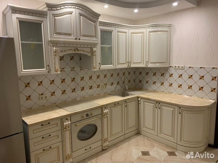 Кухня классика, фасады мдф, цена за метр