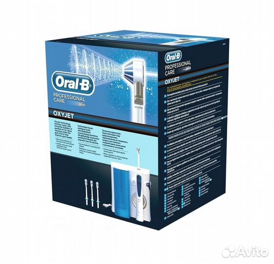 Ирригатор Oral-B MD20, белый, синий