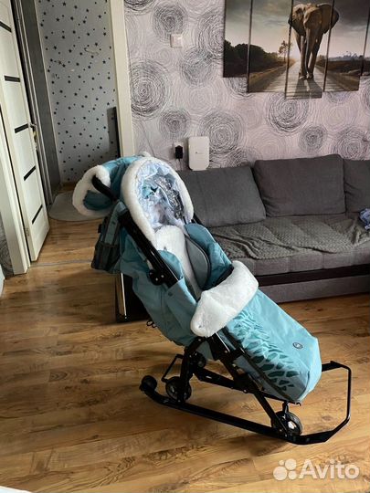 Санки-коляска 