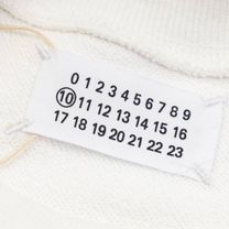 Свитшот белый футер Marg**la, 48