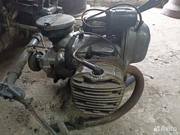 Двигатель К-750 в сборе