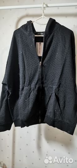 Худи Balenciaga тысяча страз