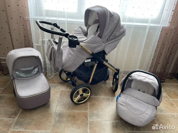 Коляска adamex reggio 3 в 1