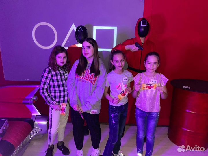 Аниматор Игра в Кальмара праздник в Новокузнецке