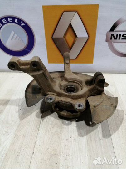 Кулак поворотный Цапфа Ступица в сборе Renault log