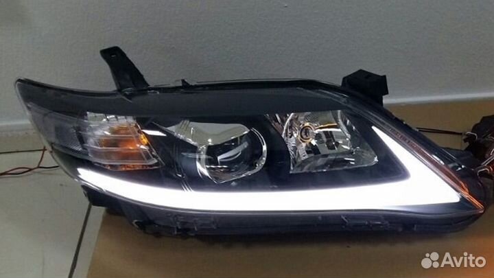 Фары camry xv40 (lexus style) рестайлинг
