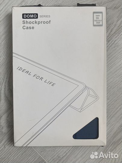 Чехол книжка для Samsung Tab A 8.4 2020 (синий)