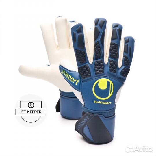 Вратарские перчатки uhlsport hyperact supersoft HN
