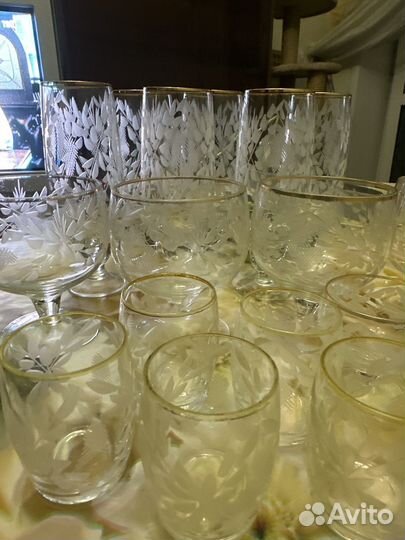 Набор рюмок СССР