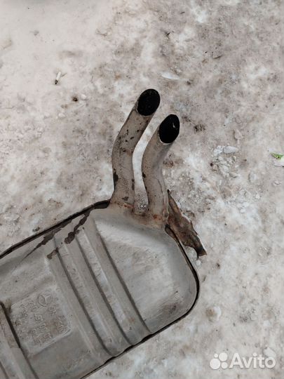 Глушитель задняя часть W210 Mercedes Benz