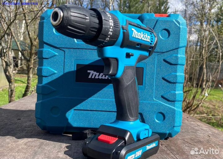 Шуруповерт Makita 26v новый