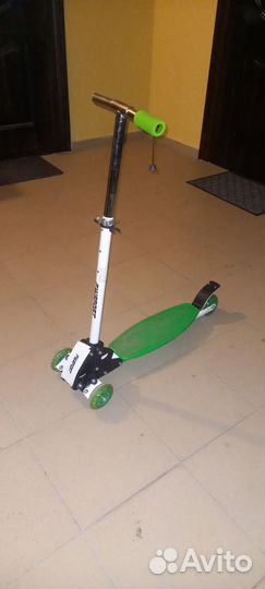 Самокат детский трехколесный бу