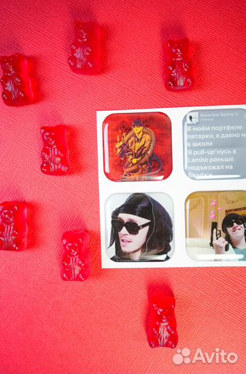 Стикеры 3D оптом от 50 штук