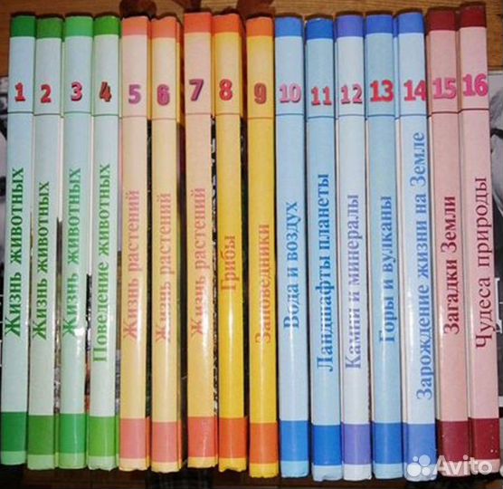 Серия книг «большая энциклопедия природы»
