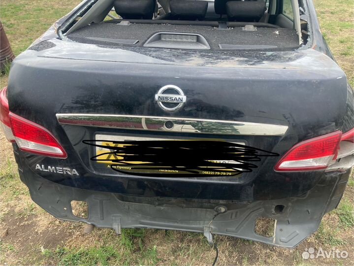 Крышка багажника nissan almera g15