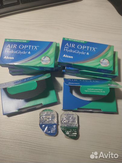 Контактные мягкие линзы AIR optix