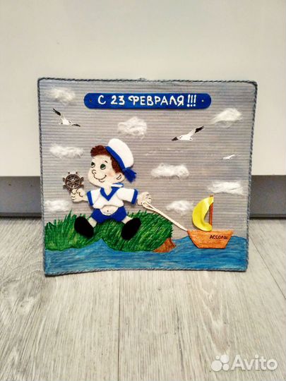 Поделка на 23 Февраля Матрос